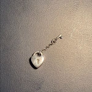Pandora key to my heart charm